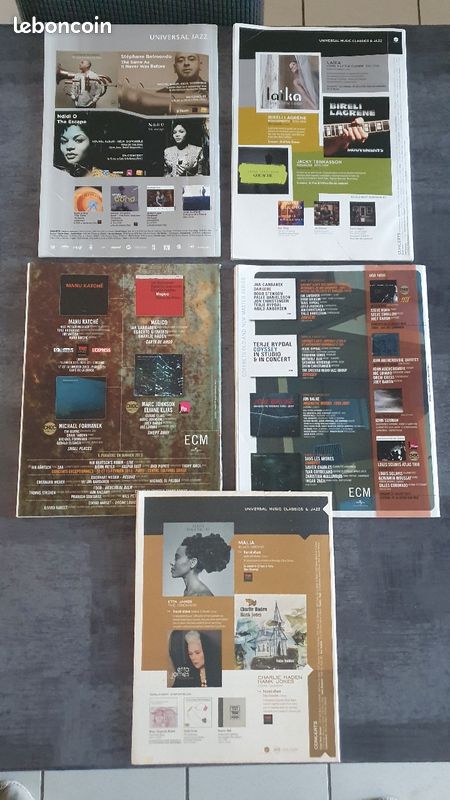 Lot de 5 magazines de Jazz (image 2)
