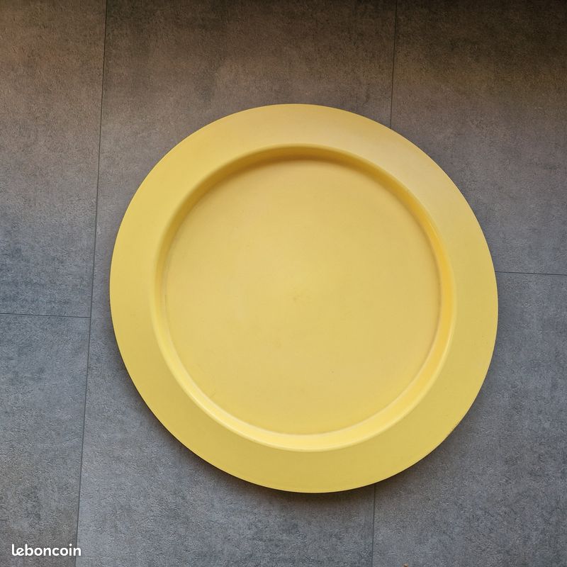Joli Plateau desserte Guzzini jaune (image 3)