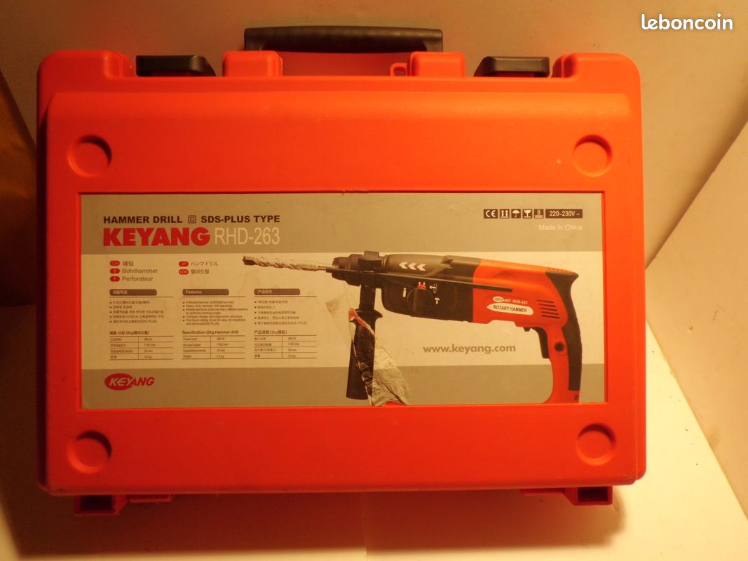 Perfo-Burineur industriel SDS-PLUS RHD-263 Keyang (image 1)