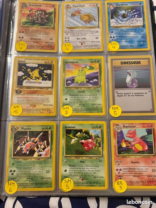 Classeur cartes Pokémon anciennes (image 5)