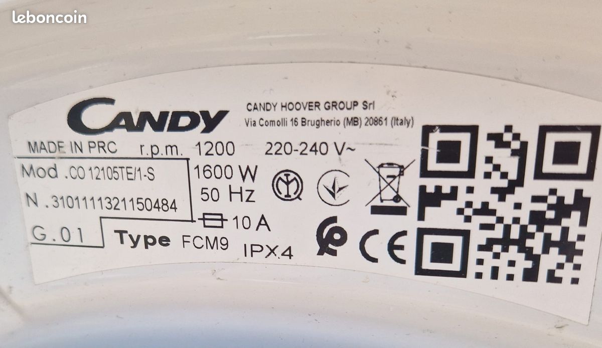 BANDEAU DE COMMANDES + carte lave linge top FAURE FWQ5110 EUR 40,00 - FR