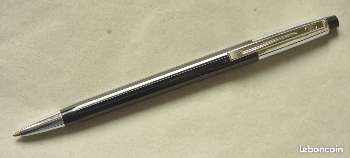 Stylo Bille Waterman Vintage - À Recharger, Occasion, Marque De Prestige