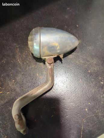 ANCIEN PHARE VÉLO "Grille Pain", ( Id. Radios 12, Jos Soubitez Catalux