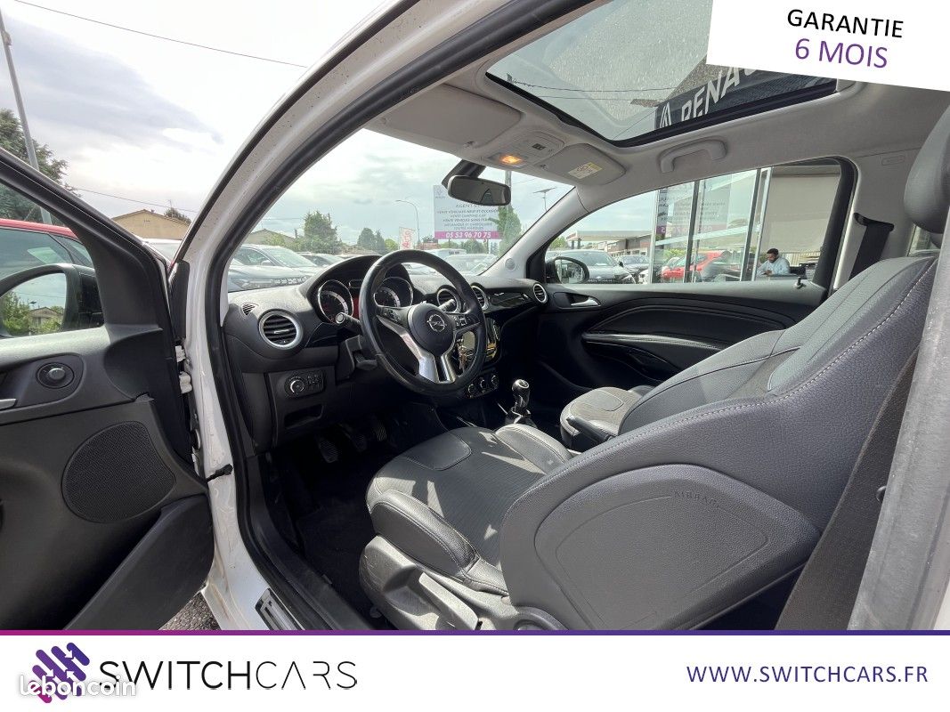 Opel Adam 1.4 87cv Essence * Glam Toit Panoramique Carplay Radars De Recul (image 18)