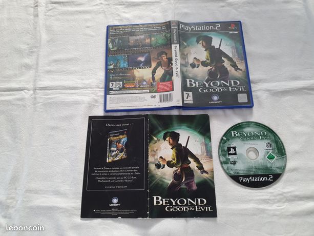 Jeu PS2 Beyond Good & Evil - Version Promo/Presse, Bon état, Boîtier PAL, PEGI 7