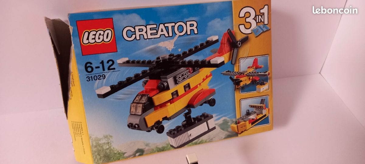 Lego 31029 hélicoptère cargo (image 3)