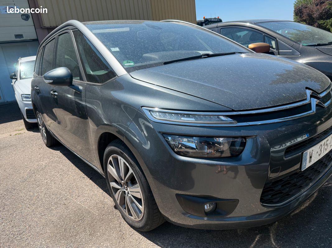 GARANTIE 12 MOIS CITROËN C4 Grand Picasso II 2.0 BlueHDi 150 cv 7 PLACES/Sieges chauffants/Bluetooth/Jantes 16/S&S (image 6)