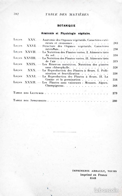 Sciences naturelles, programme 1938 (image 3)