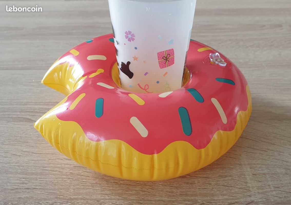 Bouée brassardYUYU Porte gobelet gonflable pour piscine,jouets de