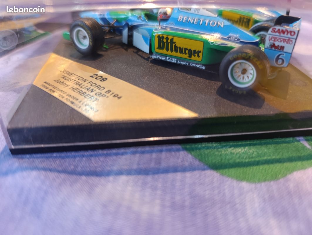 Bennetton Ford AUSTRALIAN GP PILOTE JOHNY HERBERT (image 3)