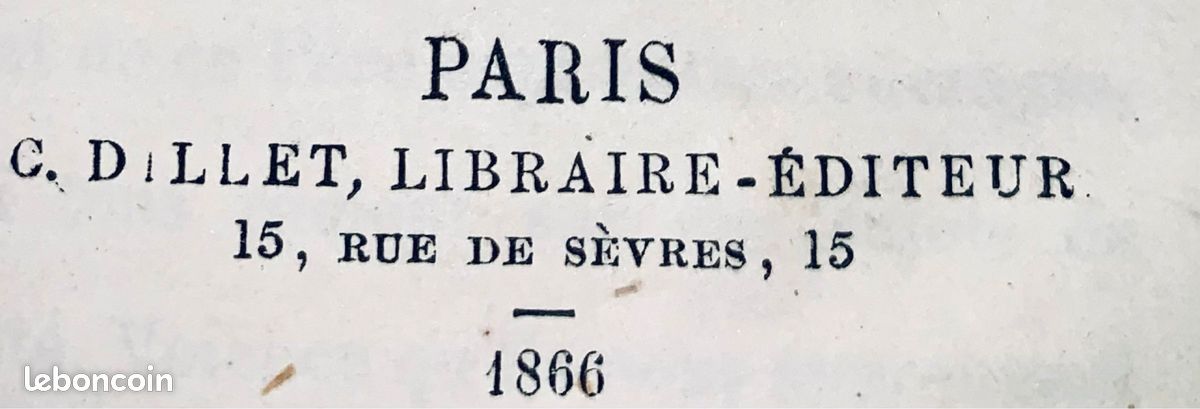 Livre religieux catholique de 1866 l’année de Marie (image 6)