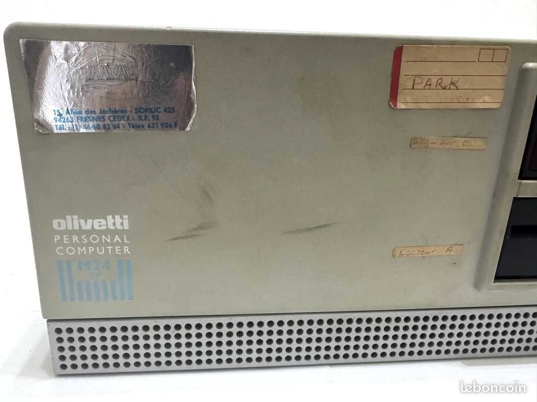 Unité d'extension Olivetti M24SP - Vintage 1985 - Rare avec Disque Dur (image 2)