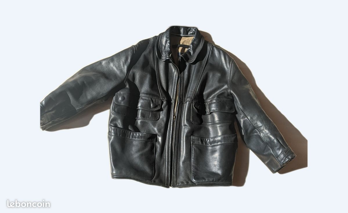 Veste cuir Chevignon (image 1)