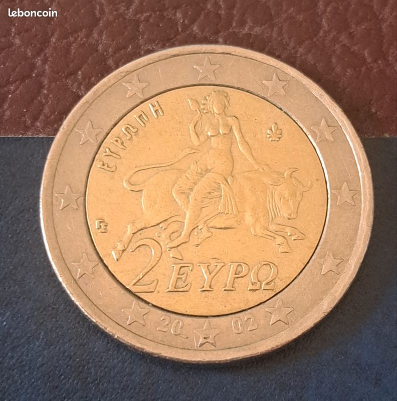 Pièce 2 Euro Grèce 2002 S 8gr310 (image 2)