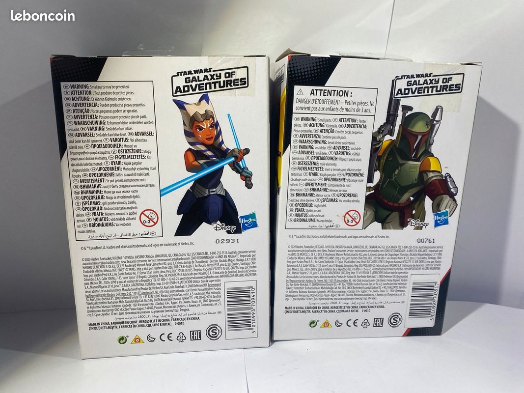 Star Wars Ahsoka Tano & Boba Fett - Jeux & Jouets