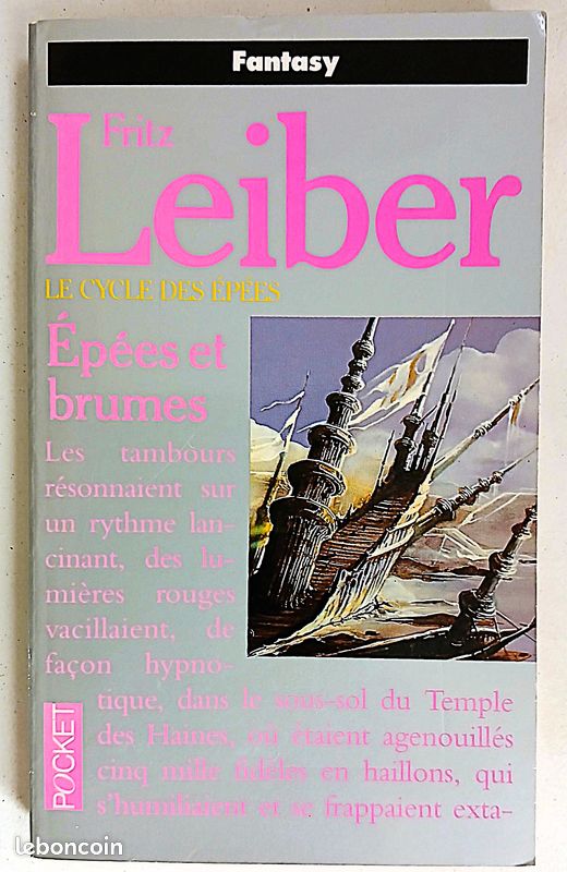 Livre "Epées et Brume" de Fritz Leiber en bon état (image 1)