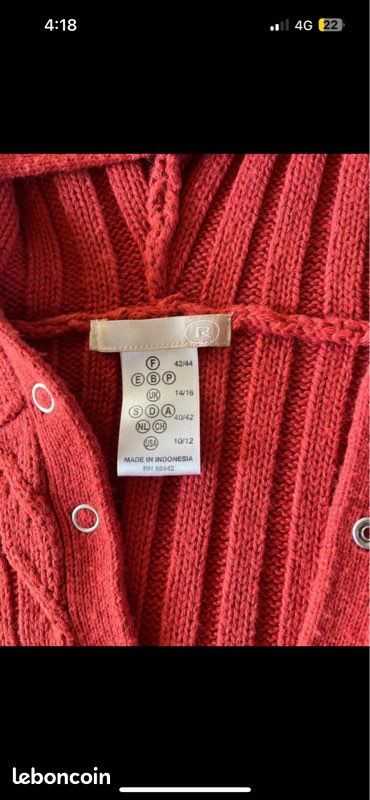 Pull avec capuche la redoute (image 4)