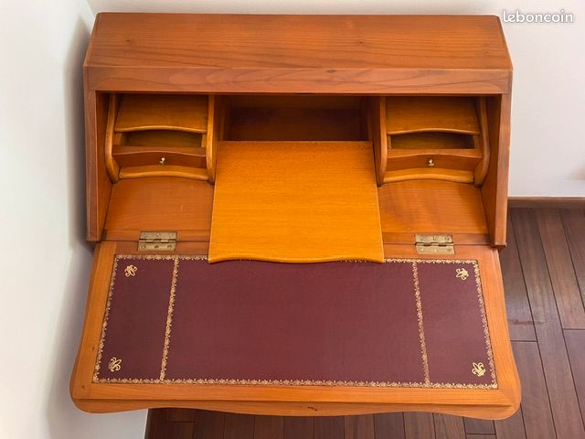 Bureau de pente scriban Louis XV (image 6)
