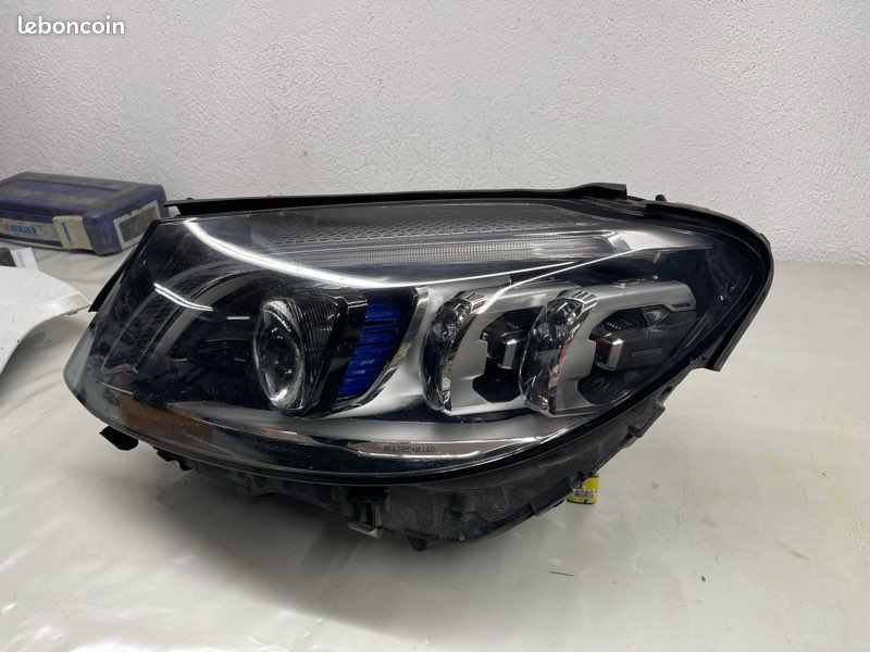 Phare Avant Gauche Pour Mercedes Classe C W205 (2014-2018) – LED – Avec Moteur De Réglage – Marque TarosTrade