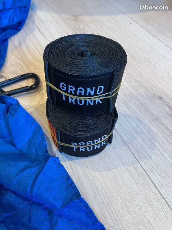 Hamac Ultra Léger Grand Trunk UH-40 – Bleu – Capacité 90 Kg