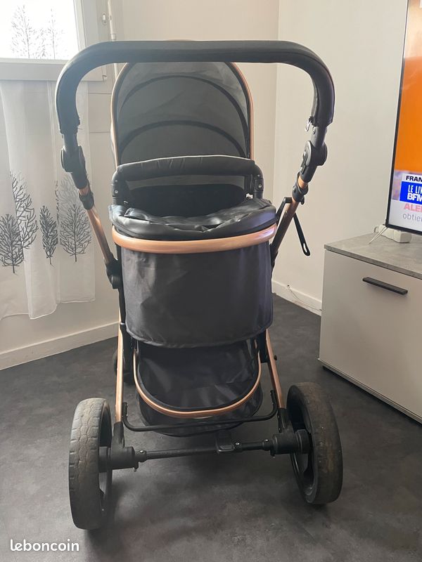 Poussette PIXINI combinée 3en1 Avec nacelle/siège auto - Jusqu'à 15Kg... (image 1)