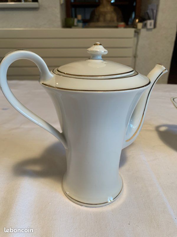 Cafetière crémier sucrier Limoges (image 2)