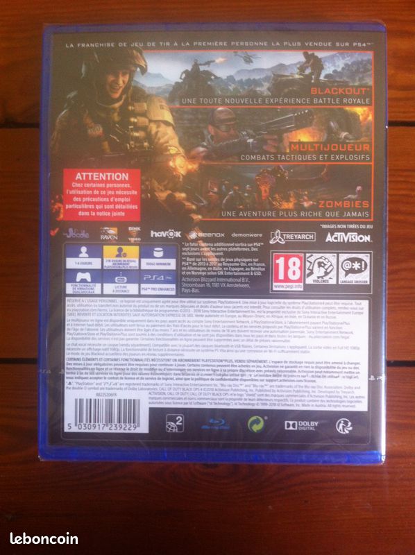 Jeu Call Of Duty Black Ops 4 (PS4) (image 2)