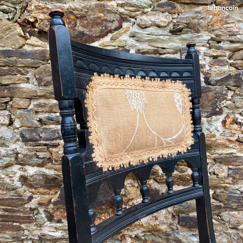 Chaises anciennes , chaises à nourrice XIXe (image 7)