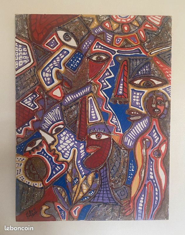 Peinture marocaine sur sable (image 5)