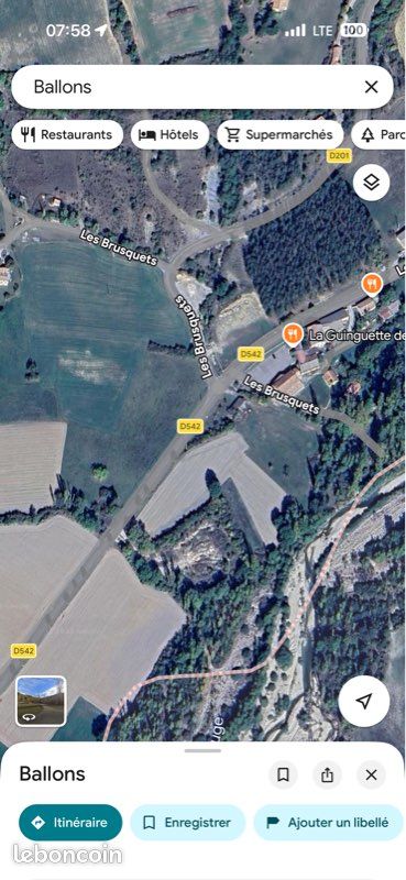 Terrain de loisirs · à Ballons · 13 000 €
