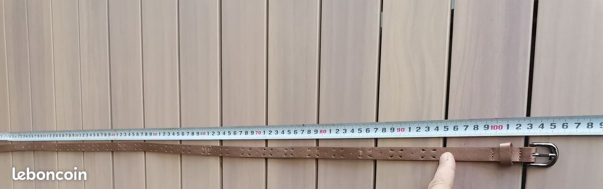 Ceinture Femme EFERRI Taille M - Violette, Neuve (manque L'emballage Plastique)