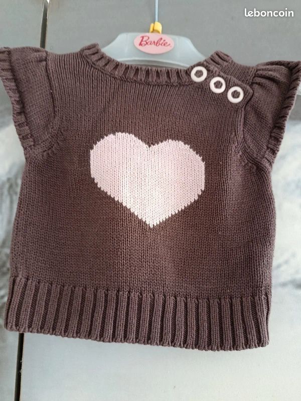 Pull bébé fille tape à l'oeil (image 2)