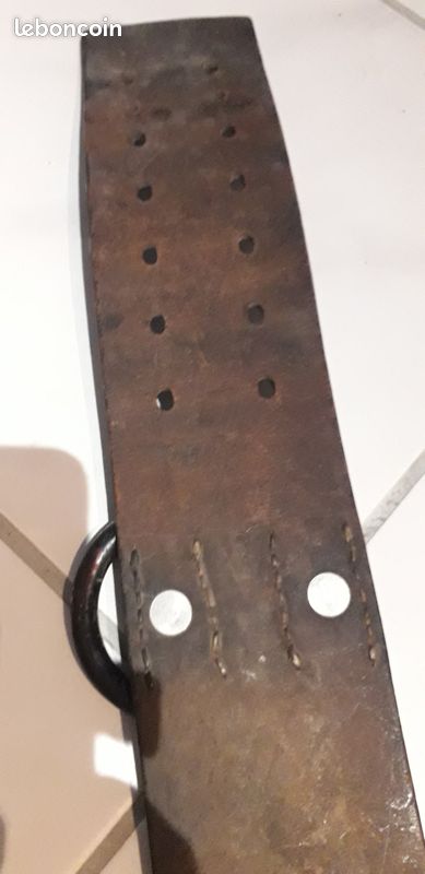 Ceinturon ancien cuir (image 7)