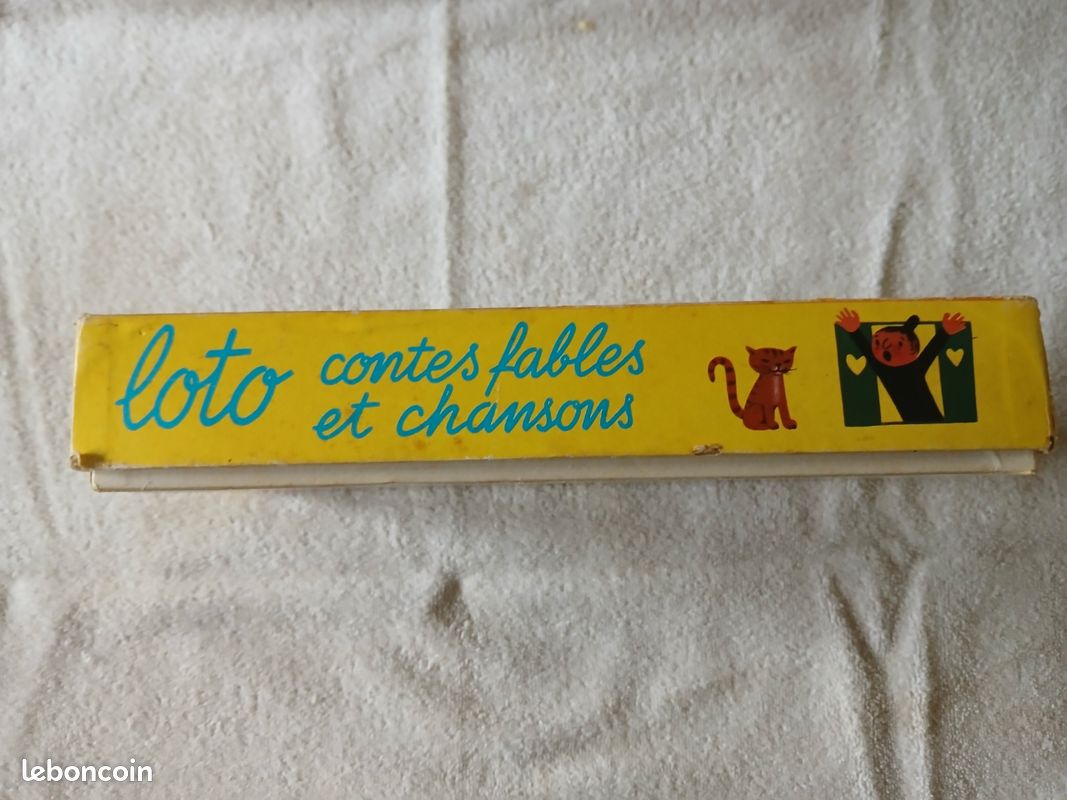 Loto volumerix contes fables et chansons. Jouet vintage (image 5)
