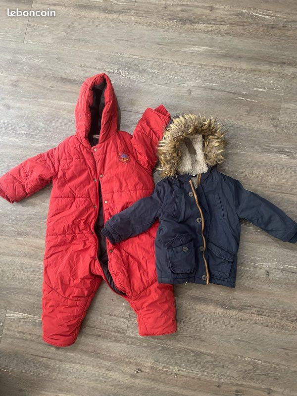 Combinaison pilote et manteau 18 mois Vêtements bébé