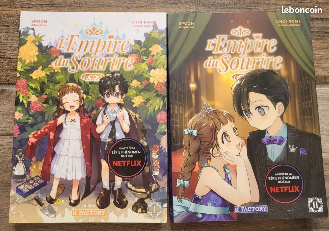 Manga- L'empire du sourire série complète 2 tomes (image 1)
