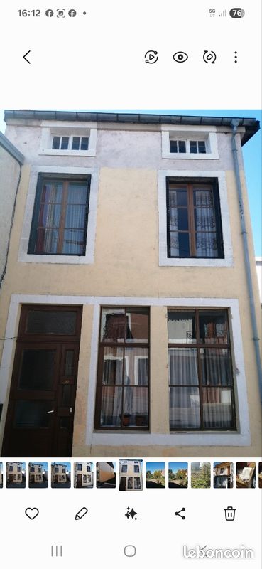 Maison 5 pièces 120 m² · à Châtillon-sur-Saône · 120 m² · 55 000 €