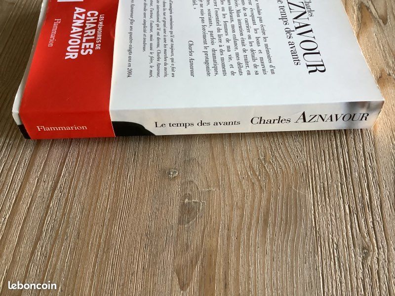 Livre Charles Aznavour le temps des avants (image 3)