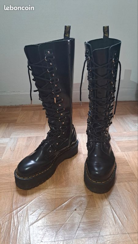 Dr Martens 1b60 Britain Xl Martens 1B60 BRITAIN XL Knee High Quad