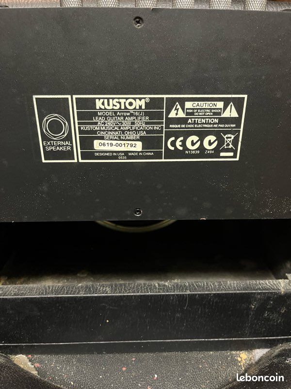 Kustom arrow 16 - Bell’Occaz (image 3)