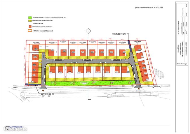 Terrain 403 m² TUCQUEGNIEUX