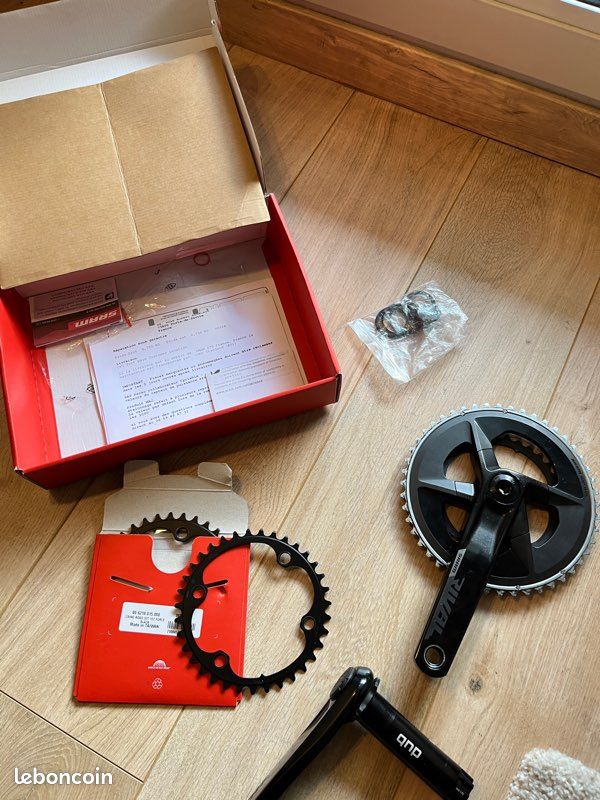 Pédalier Sram Rival AXS D1 DUB 48-35t Capteur De Puissance Quarq 2x12v Noir