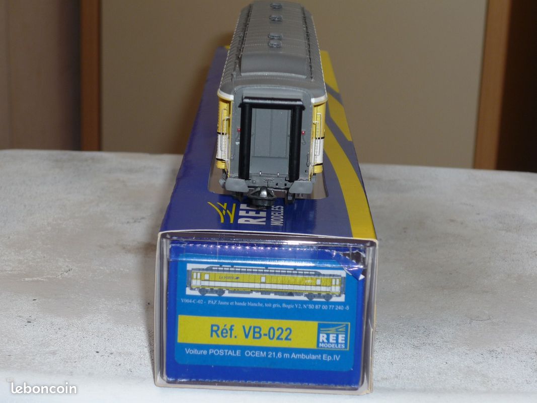 Voiture Postale La Poste - PTT REE Modèles ref VB-022 - Modélisme