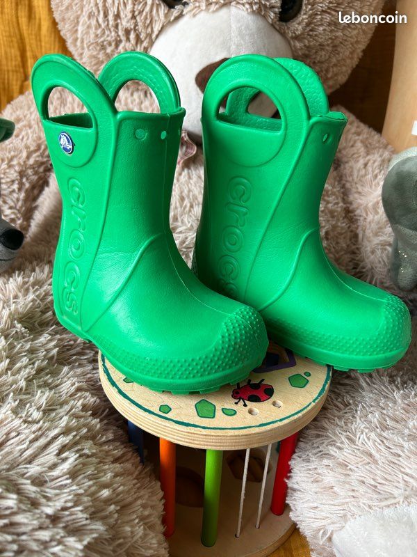 Bottes de pluie Crocs pointure 23 Chaussures