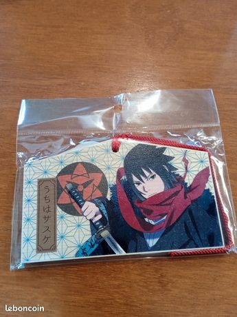 Deux Ema (une plaque votive traditionnelle japonaise en bois) l'effigie de Naruto & Sasuke Uchiha, provenant de la licence Naruto Shippuden - Collection Deux Ema (une plaque votive traditionnelle japonaise en bois) l'effigie de Naruto & Sasuke Uchiha, provenant de la licence Naruto Shippuden - Collection