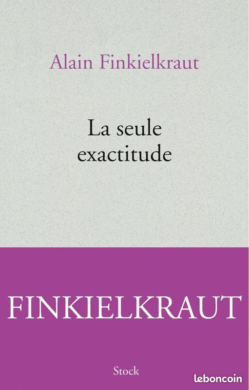 La seule exactitude (image 1)