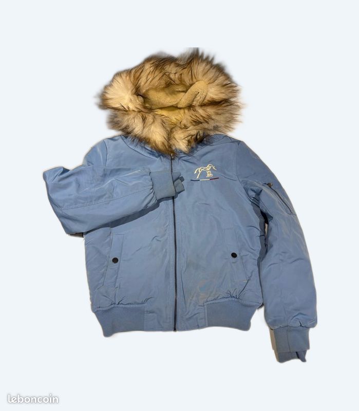 Veste Peneloppe bleue taille L (image 1)