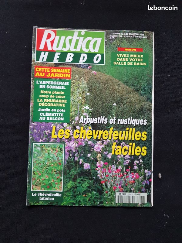 Lot de 12 magazines Rustica Hebdo de 1995 à 1996 (image 7)