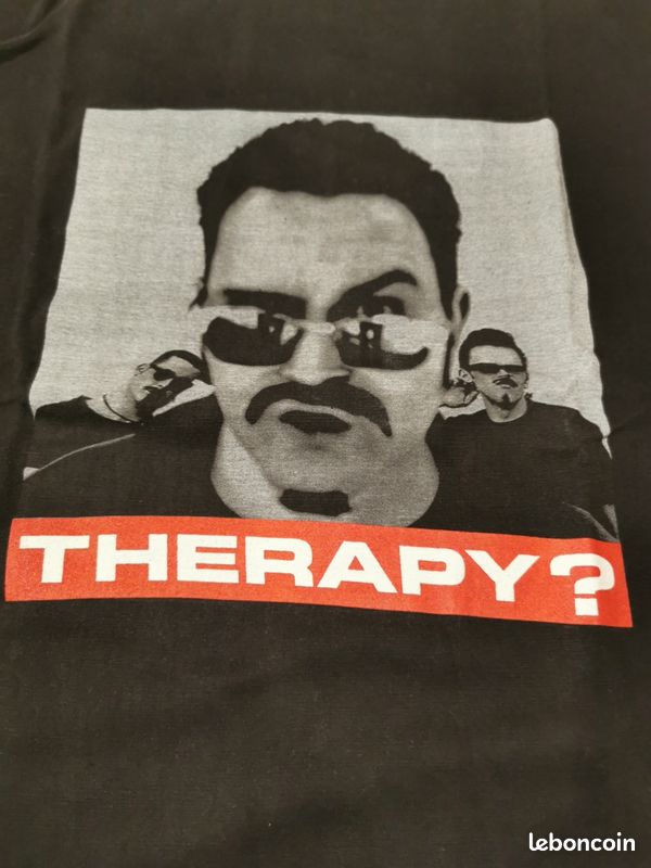 2 ème T-shirt rare Collector Therapy hors commerce (image 2)