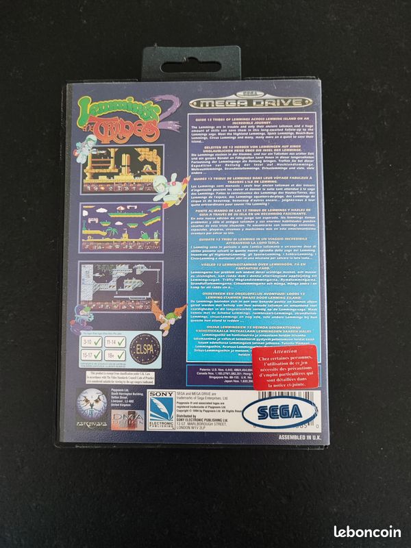 Lemmings 2 megadrive (image 3)